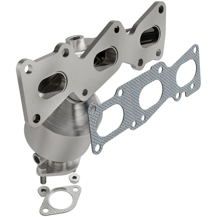 MagnaFlow Exhaust Products 51201 Catalytic Converter with Integrated Exhaust Manifold - Truck Part Superstore