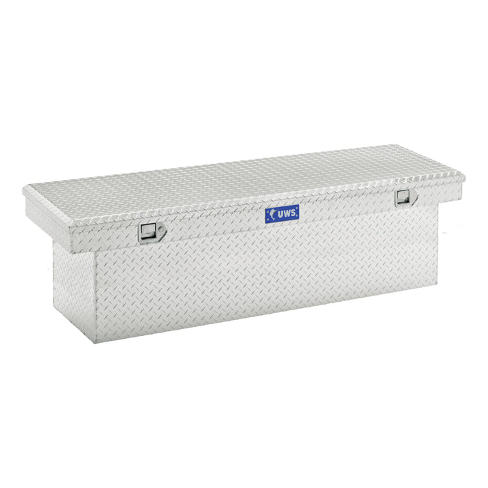 UWS TBSD-69 UWS TBSD-69 Crossover Tool Box (69 Inch Deep Truck Tool Box-Bright Aluminum) - Truck Part Superstore