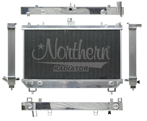 Northern Radiator 205233 Muscle Car Radiator - 18 3/4 x 30 3/4 x 2 1/2 - Truck Part Superstore