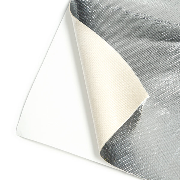 Mishimoto MMHP-ASHB-2424 Aluminum Silica Heat Barrier with Adhesive Backing, 24inx24in - Truck Part Superstore
