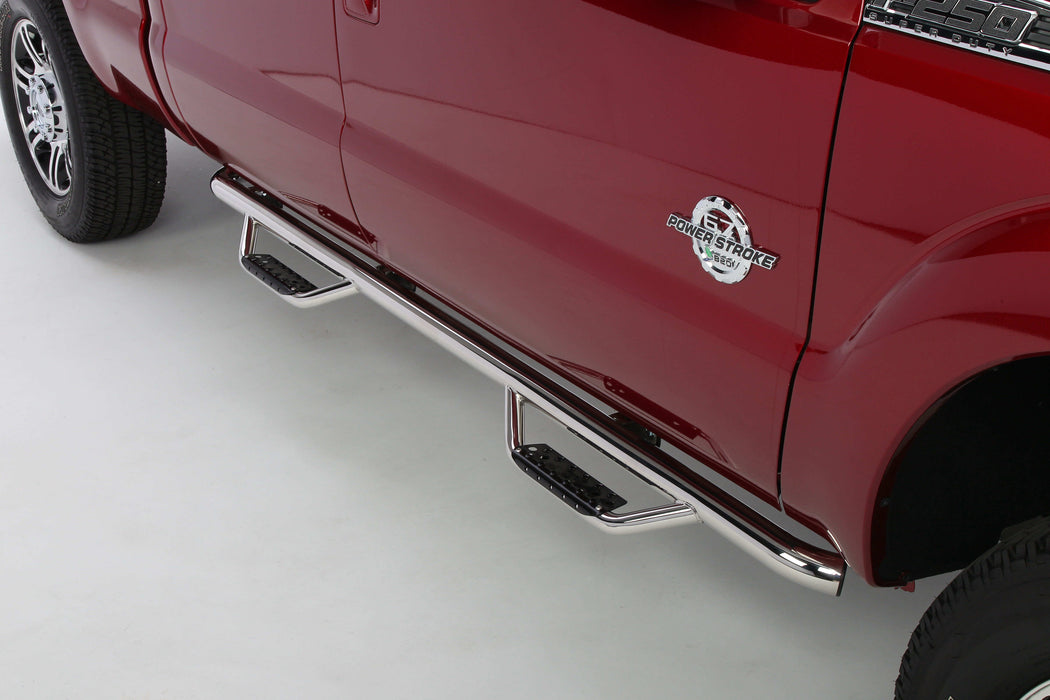 Go Rhino D24445PS Dominator Classic D2 Side Steps with Mounting Brackets Kit - Truck Part Superstore