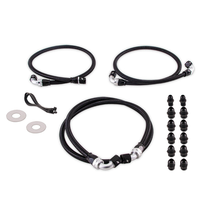 Mishimoto MMTCL-DMAX-01 Chevrolet/GMC 6.6L Duramax (LB7/LLY) Transmission Cooler Line Kit, 2001-2005 - Truck Part Superstore