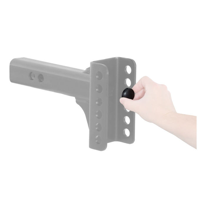 CURT 45921 Replacement Channel Mount Anti-Rattle Bumper (Fits #45900; #45901 or #45907) - Truck Part Superstore