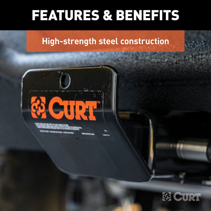 CURT 31007 CURT 31007 Trailer Hitch Skid Plate for 2-Inch Receiver - Truck Part Superstore