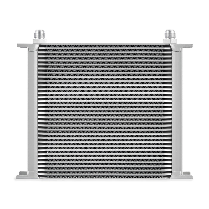 Mishimoto MMOC-34SL Universal 34-Row Oil Cooler, Silver - Truck Part Superstore