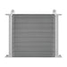 Mishimoto MMOC-34SL Universal 34-Row Oil Cooler, Silver - Truck Part Superstore