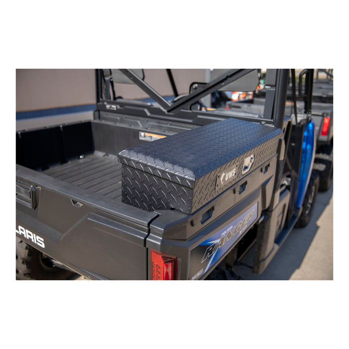 UWS UTV-SM33-MB UWS UTV-SM33-MB UTV Side Cargo Box (33 Inch-Matte Black Powder-Coated Aluminum) - Truck Part Superstore