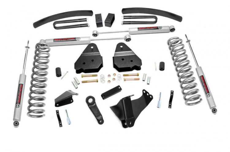 Rough Country 593.2 6 Inch Suspension Lift Kit Diesel 05-07 F-250/F-350 Super Duty Rough Country - Truck Part Superstore