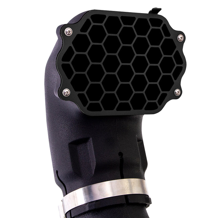 Mishimoto MMAI-JL-18N Jeep Wrangler JL Snorkel, 2018+, Micro-Wrinkle Black - Truck Part Superstore