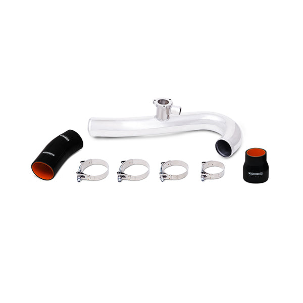 Mishimoto MMICP-MUS4-15HP Ford Mustang EcoBoost Hot-Side Intercooler Pipe Kit, 2015+ Polished - Truck Part Superstore