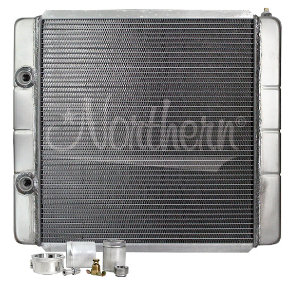 Northern Radiator 204101BC Custom Radiator Kit-All Aluminum - 22 X 19 Overall With High Flow Oil Cooler - Truck Part Superstore