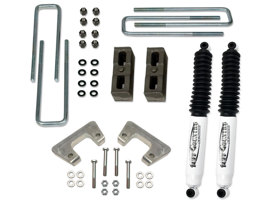 Tuff Country 12034KN 2 Inch Lift Kit 11-19 Silverado/Sierra 2500HD/3500HD 4x4 & 2WD w/Rear Lift Blocks and SX8000 Shocks Tuff Country - Truck Part Superstore