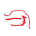 Mishimoto MMHOSE-MS3-07RD Silicone Radiator Hose Kit, fits Mazdaspeed3 2007-2009 - Truck Part Superstore