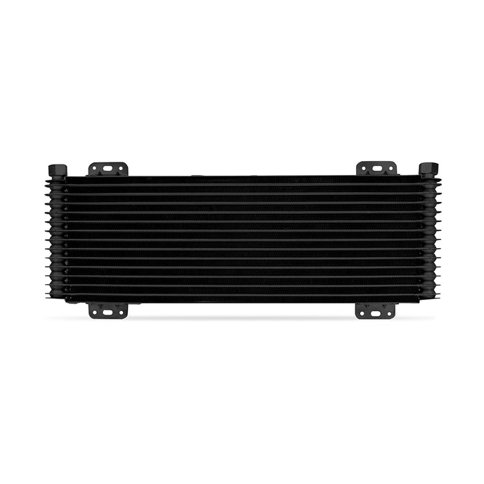 Mishimoto MMTC-SP-13BK 13-Row Stacked Plate Transmission Cooler, Powder Coat, 22.85in X 7.10in X 1.25in - Truck Part Superstore