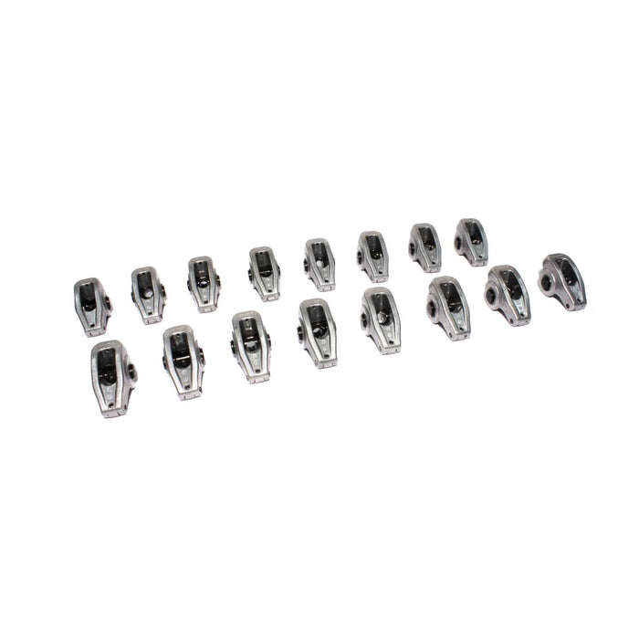 COMP Cams 17021-16 High Energy Aluminum 1.7 Ratio Roller Rocker Set for BBC 396-454 w/ 7/16" Stud - Truck Part Superstore