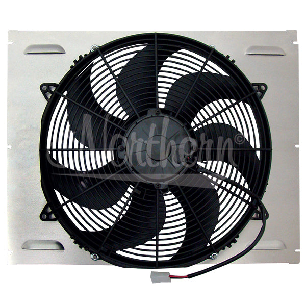 Northern Radiator Z40107 Auxiliary Engine Cooling Fan Assembly - Truck Part Superstore