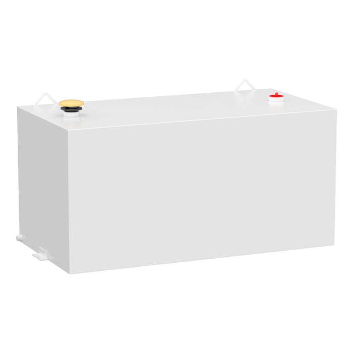 UWS ST-100-RT-W Transfer Tank; 100 Gallon; Non Flammable Liquid; Rectangular; White; Steel; - Truck Part Superstore