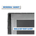 UWS TBS-69-MB Matte Black Aluminum 69in. Crossover Truck Tool Box (LTL Shipping Only) - Truck Part Superstore