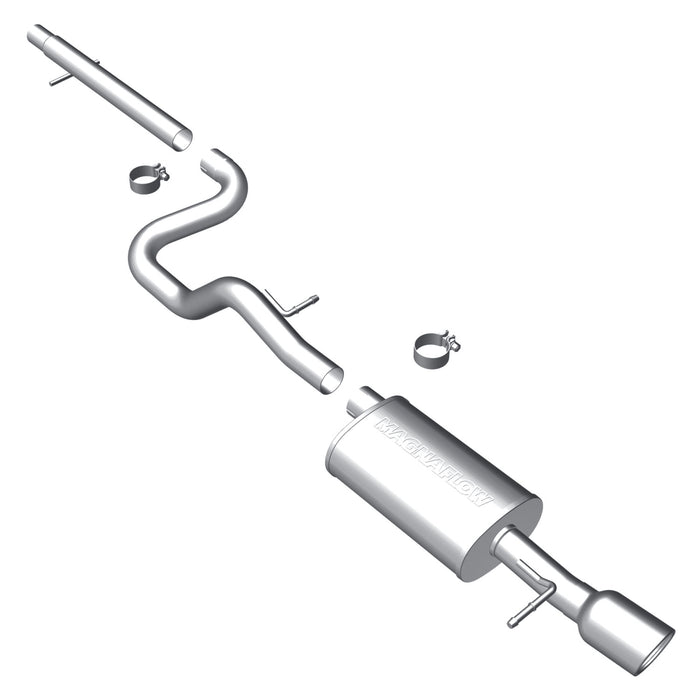 MagnaFlow Exhaust Products 16651 Touring Series Stainless Cat-Back System - Truck Part Superstore