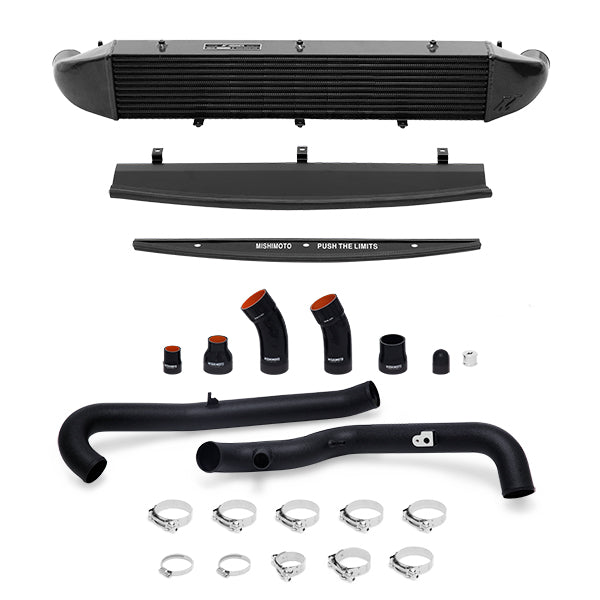 Mishimoto MMINT-FIST-14KBBK Ford Fiesta ST Performance Intercooler Kit, 2014-2019 Black Pipes, Black Cooler - Truck Part Superstore