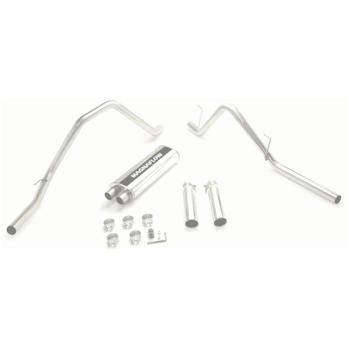 MagnaFlow Exhaust Products 15891 Street Series Stainless Cat-Back System - Truck Part Superstore