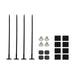 Mishimoto MMFAN-MOUNT Mishimoto Electric Fan Mounting Kit - Truck Part Superstore