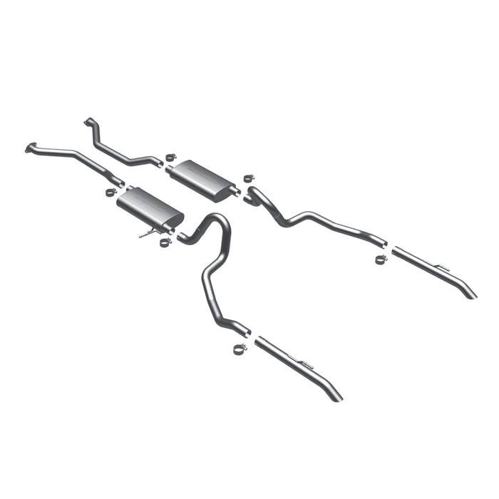 MagnaFlow Exhaust Products 16788 Street Series Stainless Cat-Back System - Truck Part Superstore
