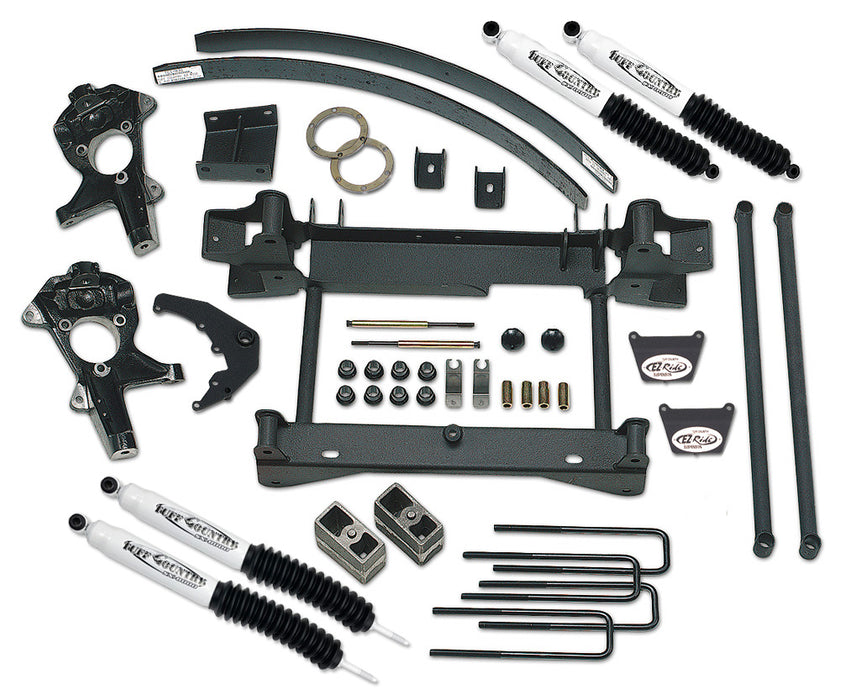 Tuff Country 16955KN 6 Inch Lift Kit 99-05 Silverado/Sierra 1500 w/1 Piece Sub Frame w/ SX8000 Shocks Tuff Country - Truck Part Superstore