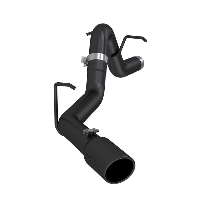 MBRP S6058BLK Colorado/Canyon 3 Inch Filter Back Single Side For 16-22 Colorado/Canyon Duramax 2.8L Black Coated For 16-22 Colorado/Canyon /Duramax 2.8L MBRP - Truck Part Superstore