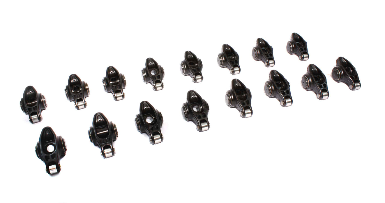 COMP Cams 1618-16 Ultra Pro Magnum Self-Aligning Rocker Arm Set w/ 1.6 Ratio for SBC w/ 3/8" Stud - Truck Part Superstore