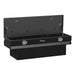 UWS TBC-60-N-BLK Gloss Black Aluminum 60in. Notched Utility Chest Box (LTL Shipping Only) - Truck Part Superstore