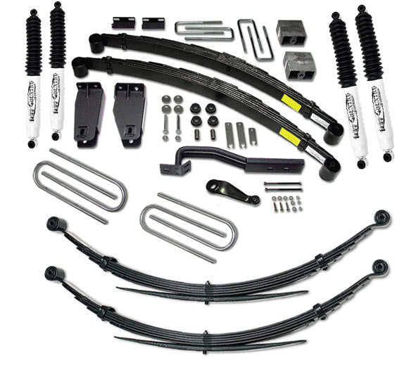 Tuff Country 26827KN 6 Inch Lift Kit 88-96 Ford F250 with Rear Leaf Springs and SX8000 Shocks Fits Vehicles with Diesel V10 or 460 Gas Engines Tuff Country - Truck Part Superstore
