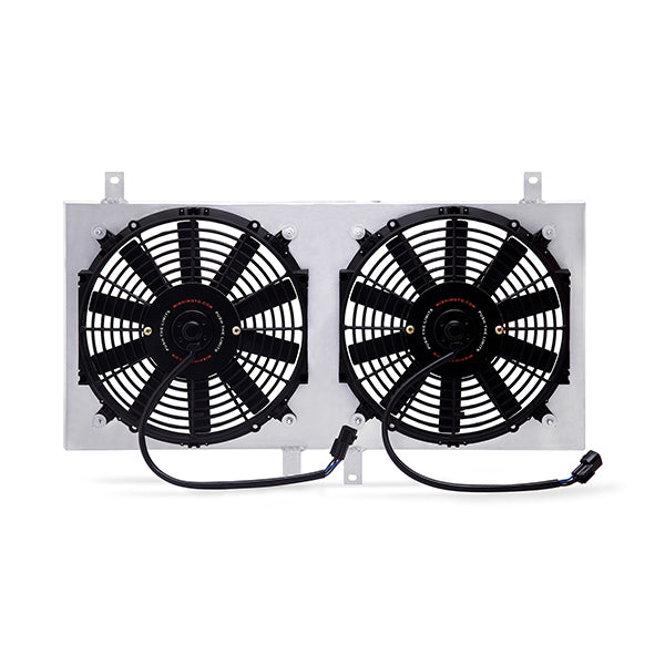 Mishimoto MMFS-ECL-95T Performance Aluminum Fan Shroud Kit, fits Mitsubishi Eclipse 1995-1999 Turbo - Truck Part Superstore