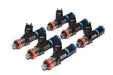 FAST 30572-6 Precision-Flow LS2 Profile 57 Lb/Hr High Impedance Injectors - Set of 6 - Truck Part Superstore