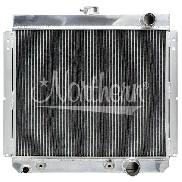 Northern Radiator 205214 Muscle Car Radiator - 19 3/4 21 7/8 x 2 1/2 - Outlet Passenger Side - Truck Part Superstore