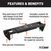 CURT 60687 Double Lock EZr Gooseneck Hitch Kit with Brackets; Select Silverado; Sierra - Truck Part Superstore
