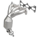 MagnaFlow Exhaust Products 452021 Catalytic Converter with Integrated Exhaust Manifold - Truck Part Superstore