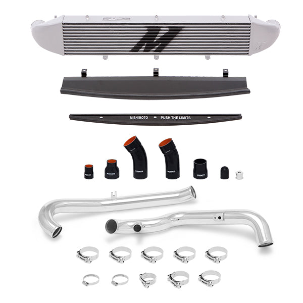 Mishimoto MMINT-FIST-14KPSL Ford Fiesta ST Intercooler Kit, 2014-2019 Polished Pipes, Silver Cooler - Truck Part Superstore