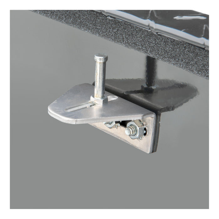 UWS TT-100HH-CB-B Gloss Black Hammerhead-Style 100-Gallon Aluminum Combo Transfer Tank - Truck Part Superstore