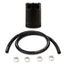 Mishimoto MMBCC-CBTWO-BK Mishimoto Compact Baffled Oil Catch Can, 2-Port - Truck Part Superstore