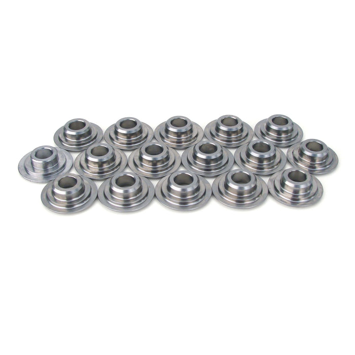 COMP Cams 721-16 10 Degree Titanium Retainer Set of 16 for 1.500"-1.550" OD Double Springs - Truck Part Superstore