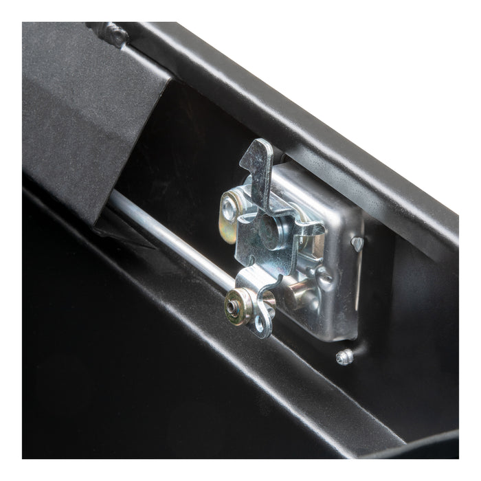 UWS ST-100HH-CB-MB Matte Black Hammerhead-Style 100-Gallon Steel-Aluminum Combo Transfer Tank - Truck Part Superstore