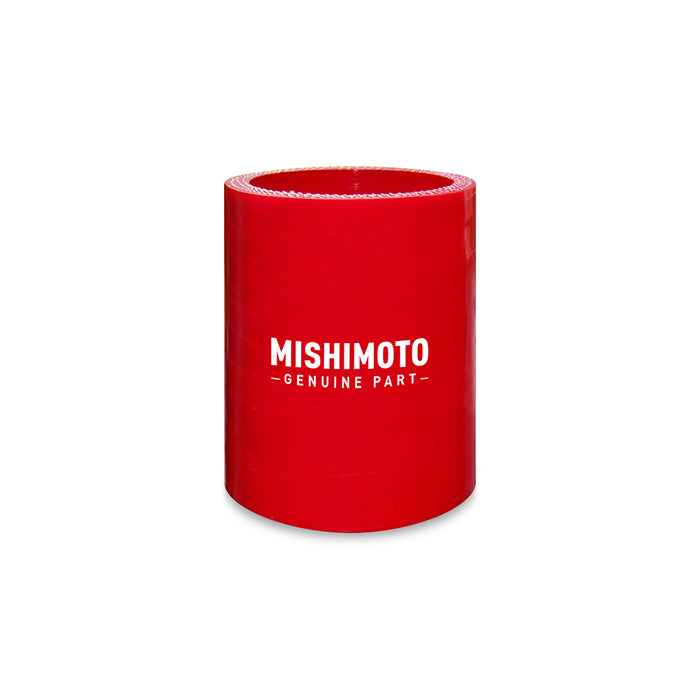 Mishimoto MMCP-35SRD Mishimoto 3.5-in Straight Coupler, Various Colors - Truck Part Superstore