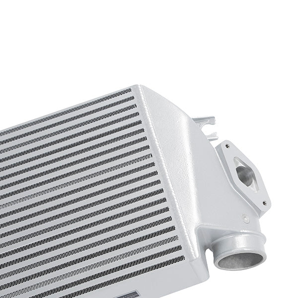 Mishimoto MMTMIC-WRX-08SLBK Subaru WRX 2008-2014 Top-Mount Intercooler Silver Cooler, Black Hoses - Truck Part Superstore