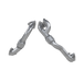 MBRP FAL2761 Turbo Up Pipe Kit For 08-10 Ford F250/350/450 6.4L Powerstroke Aluminized Steel Carb EO D-763-3 For 08-10 Ford F250/350/450 6.4L Powerstroke MBRP - Truck Part Superstore