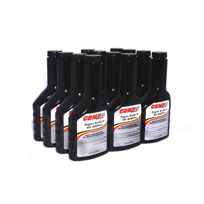 COMP Cams 159-12 12 Pack of 12 oz. Bottle Engine Break-In Oil Additive - Truck Part Superstore