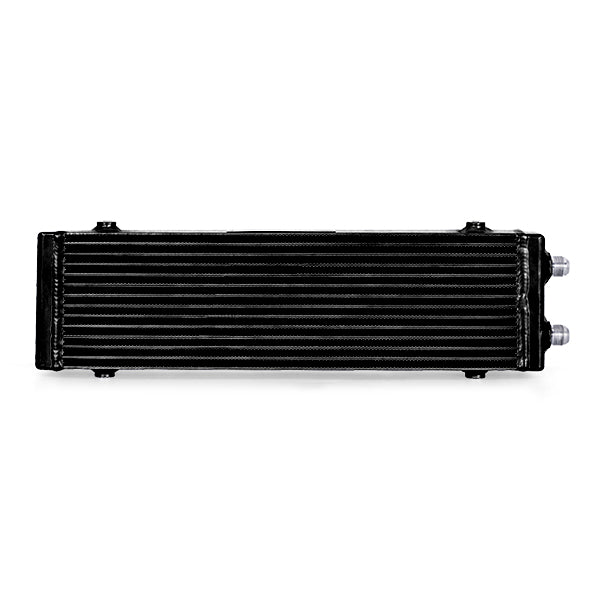 Mishimoto MMOC-DP-LBK Universal Dual Pass Bar and Plate Oil Cooler, Large - Truck Part Superstore