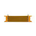 Mishimoto MMOC-10-6GD Universal 10-Row Oil Cooler, -6AN, Gold - Truck Part Superstore