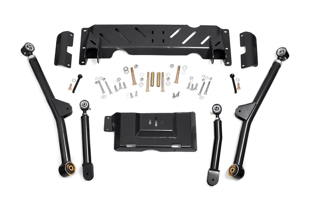 Rough Country 68900U 4-6 Inch Jeep Long Arm Upgrade Kit 84-01 XJ Cherokee-NP231 Rough Country - Truck Part Superstore
