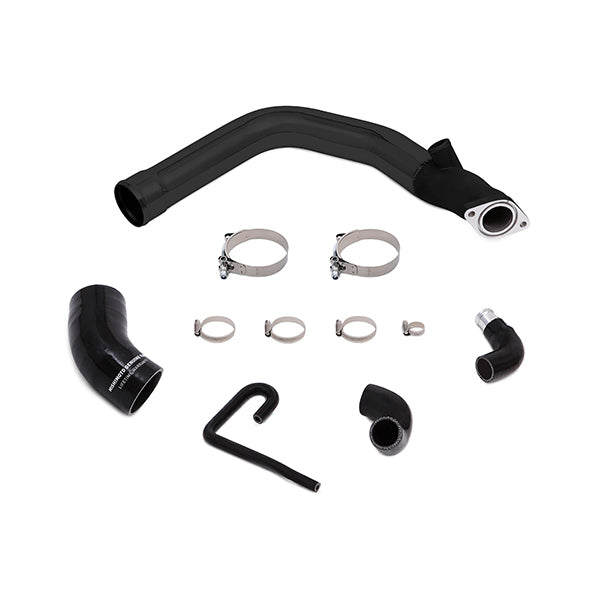 Mishimoto MMTMIC-WRX-15PBK Subaru WRX Perf. Top Mount Intercooler(Black) & Charge-Pipe Kit(Polished) 15-21 - Truck Part Superstore